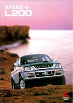 Brochure Mitsubishi L200 1999, Ophalen of Verzenden, Gelezen, Mitsubishi