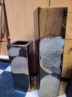 Bronskleurige vazen, Ophalen of Verzenden