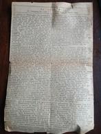 verzetskrant de vrije pers van vrijdag 20 April 1945, Ophalen of Verzenden, Overige soorten, Nederland, Boek of Tijdschrift