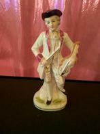 Beeldje van muzikant - Porselein - Geen beschadigingen, Ophalen of Verzenden