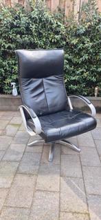 Draaistoel  fauteuil, Ophalen, Zo goed als nieuw, Modern, 50 tot 75 cm