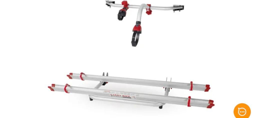 Fiamma Carry-Bike fietsendrager voor 2 fietsen, Ophalen of Verzenden, Gebruikt, Achterklepdrager