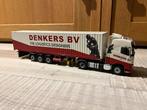 Tekno show vrachtwagen Denkers BV, Hobby en Vrije tijd, Modelbouw | Auto's en Voertuigen, Overige merken, Gebruikt, 1:32 tot 1:50