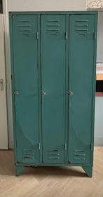 Vintage/industriële lockerkast, Ophalen, Gebruikt