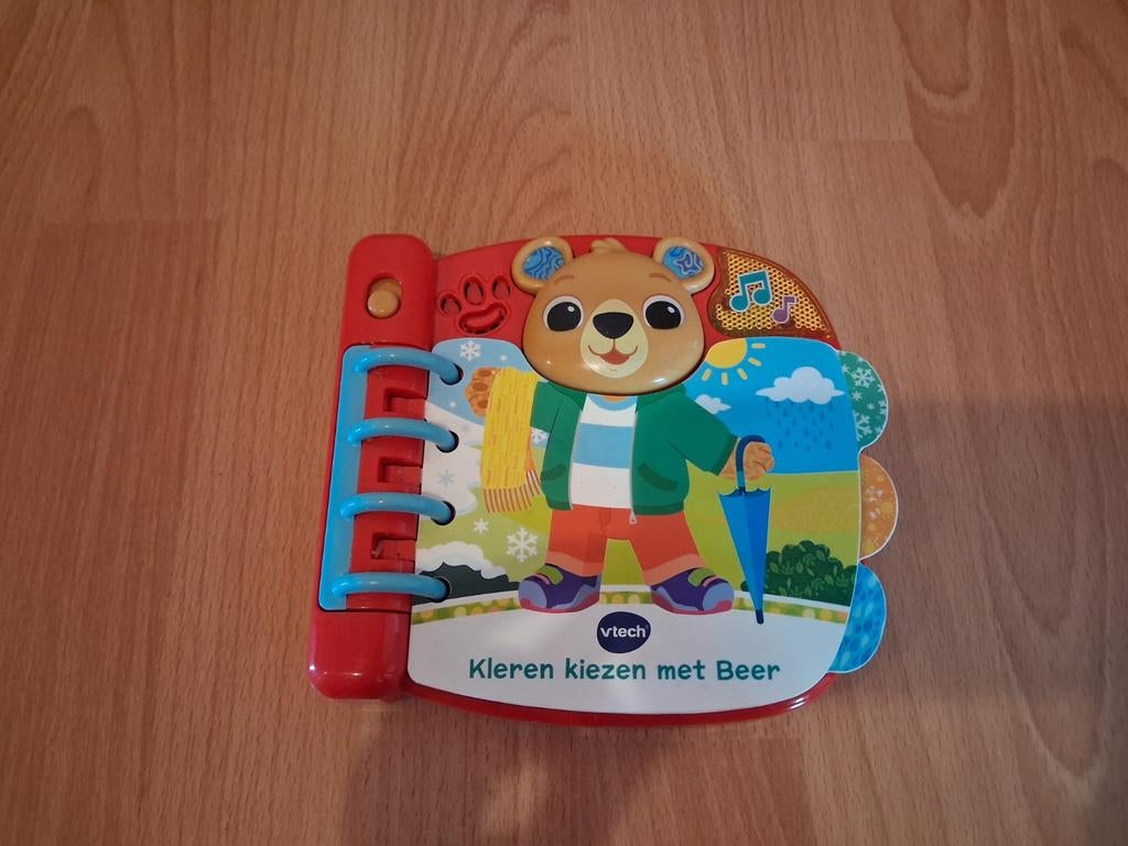VTech boekje Kleren Kiezen met Beer - Prima Staat, Kinderen en Baby's, Ophalen, Zo goed als nieuw, Overige typen, Met geluid