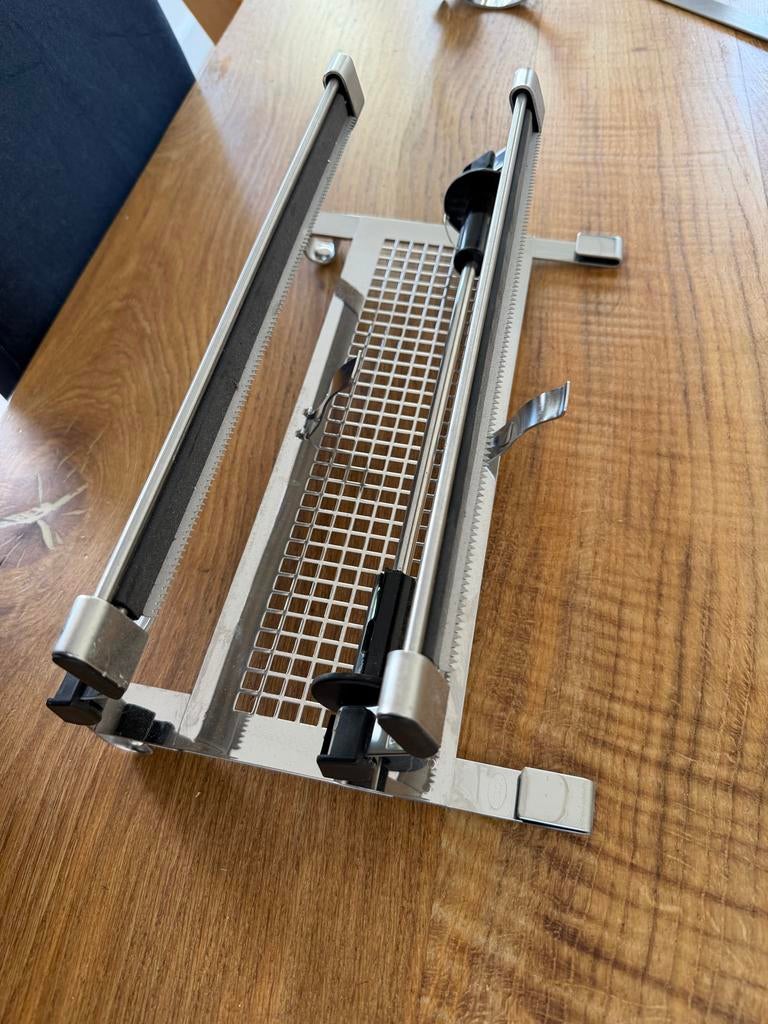 Rosle foliehouder - Handige dispenser voor vershoudfolie, Huis en Inrichting, Keuken | Keukenbenodigdheden, Ophalen, Zilver, Metaal