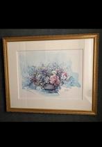 Bloemenzeefdruk Coraline in klassieke lijst, Ophalen