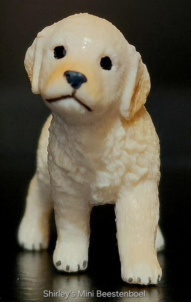 Schleich golden retriever puppy, Ophalen of Verzenden, Zo goed als nieuw, Hond of Kat, Beeldje of Figuurtje