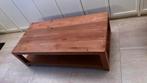 Rustik Teak houten coffie tafel, Huis en Inrichting, Tafels | Salontafels, Ophalen, 100 tot 150 cm, 50 tot 100 cm, Zo goed als nieuw