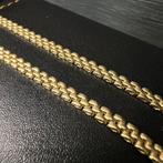 14 karaat gouden ketting collier rolex schakel massief, Sieraden, Tassen en Uiterlijk, Kettingen, Ophalen of Verzenden, Zo goed als nieuw