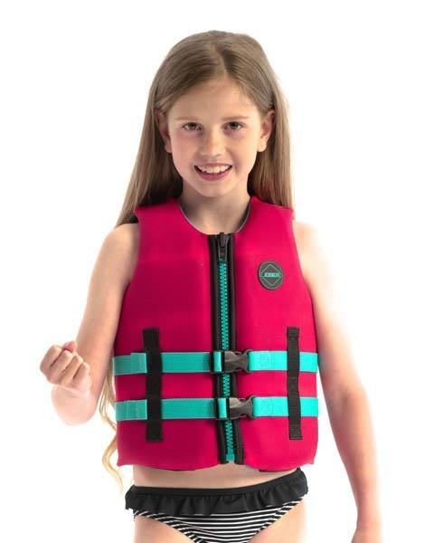 Nieuw Jobe KINDER zwemvest neopreen  hot pink mt 164 +176, Ophalen of Verzenden, Zo goed als nieuw, Kind, Reddingsvest of Zwemvest