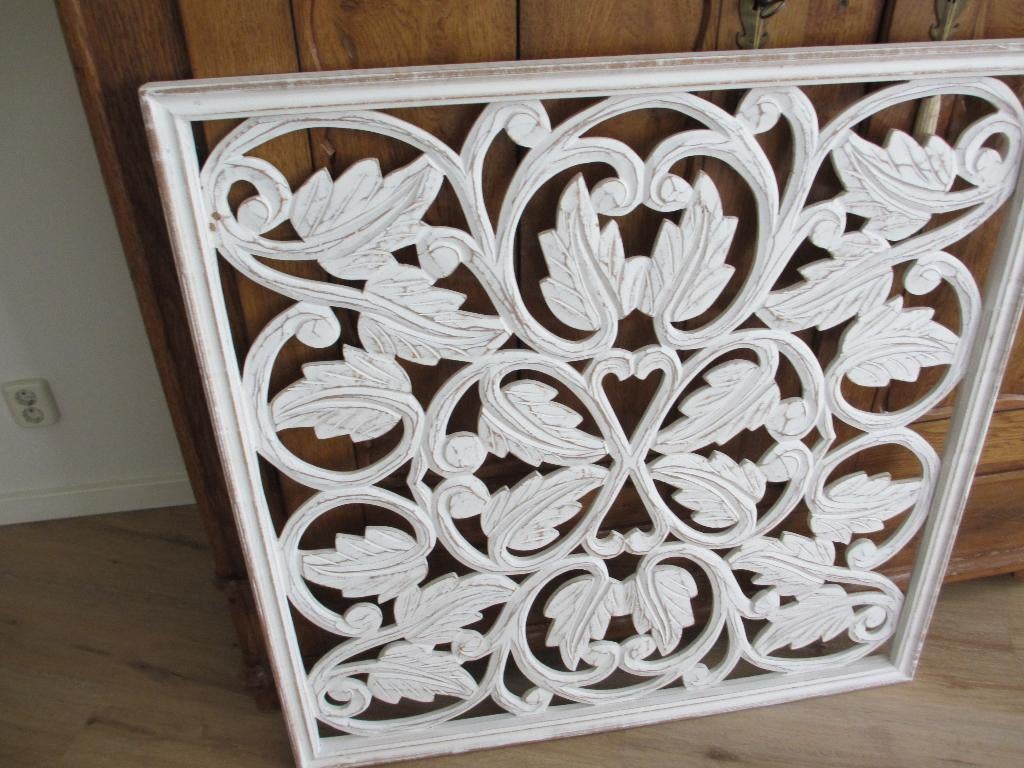 Wanddecoratie, Huis en Inrichting, Woonaccessoires | Wanddecoraties, Ophalen, Hout, Zo goed als nieuw, Wandbord of Wandpaneel