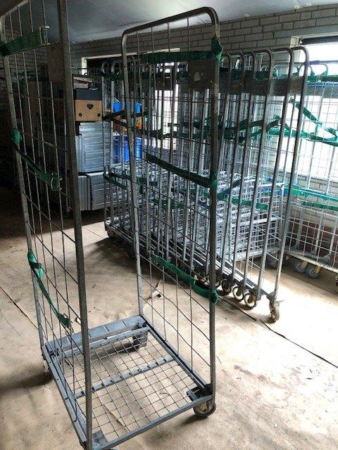 Rolcontainers nestbaar, 100 liter of meer, Ophalen, Gebruikt, Transportkar