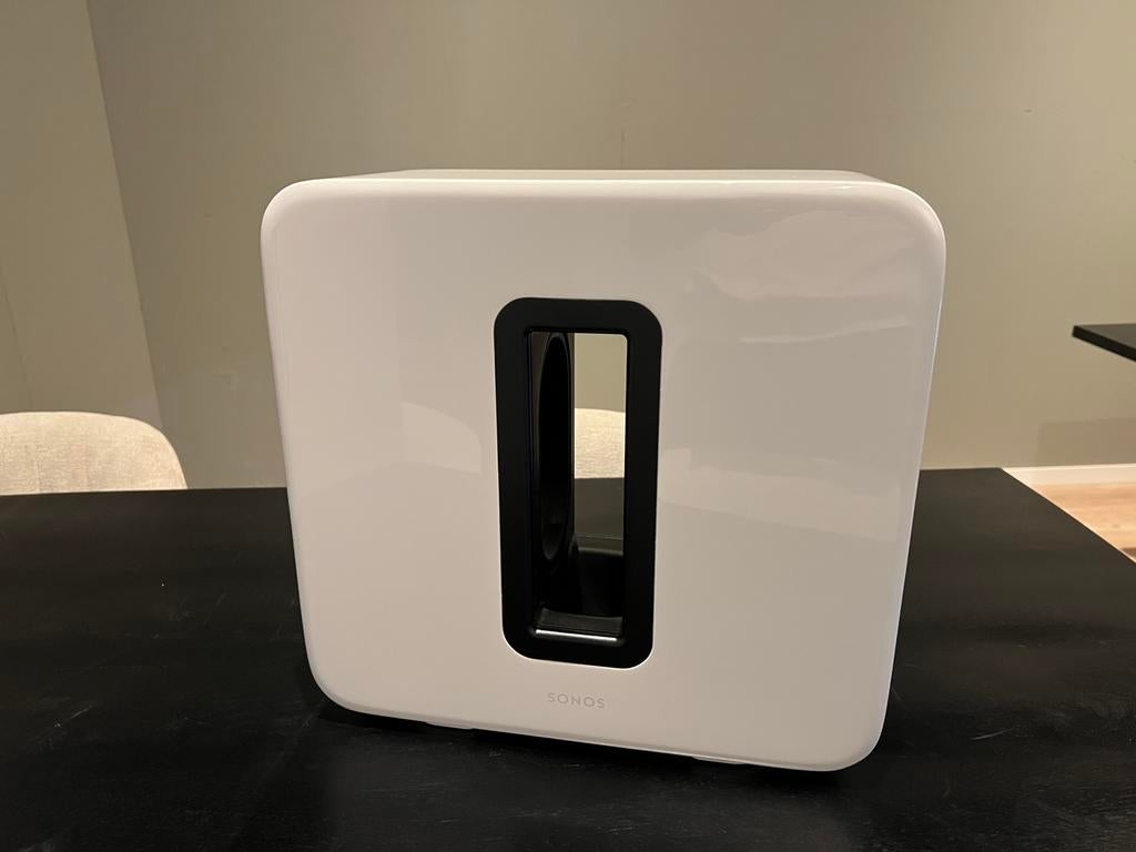 Sonos sub gen2 wit | 6 maanden garantie!, Subwoofer, Ophalen of Verzenden, Zo goed als nieuw, Nvt