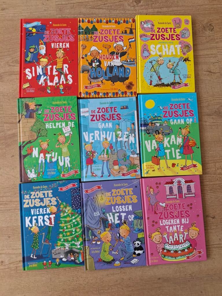 De Zoete Zusjes Boeken - Grote Collectie (9 stuks), Ophalen, Zo goed als nieuw, Hanneke de Zoete, Fictie algemeen