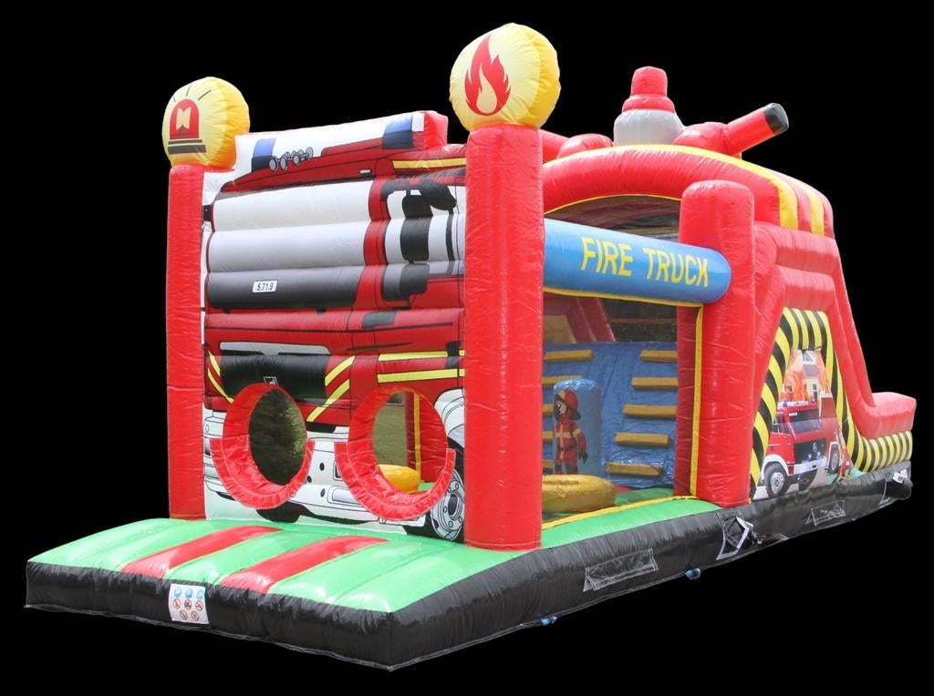 Te koop mooie nieuwe stormbaan brandweer 10 x 3,1 meter, Hobby en Vrije tijd, Feestartikelen | Verhuur, Ophalen of Verzenden, Nieuw