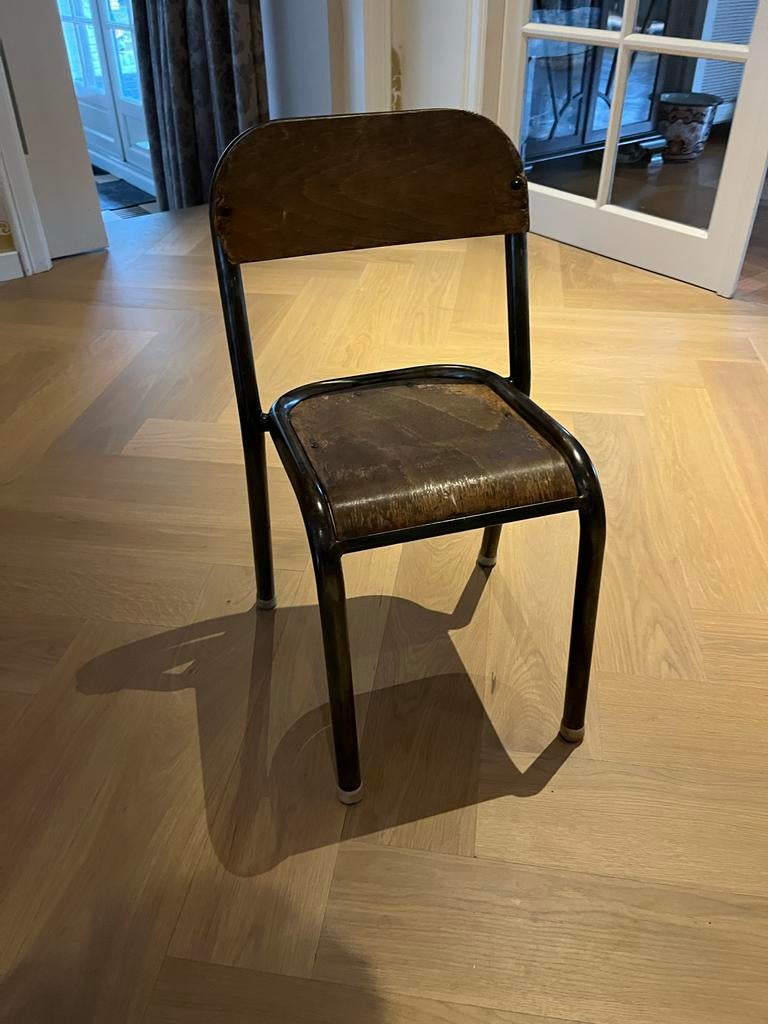 Vintage kinderstoeltje, solide en charmant, Ophalen