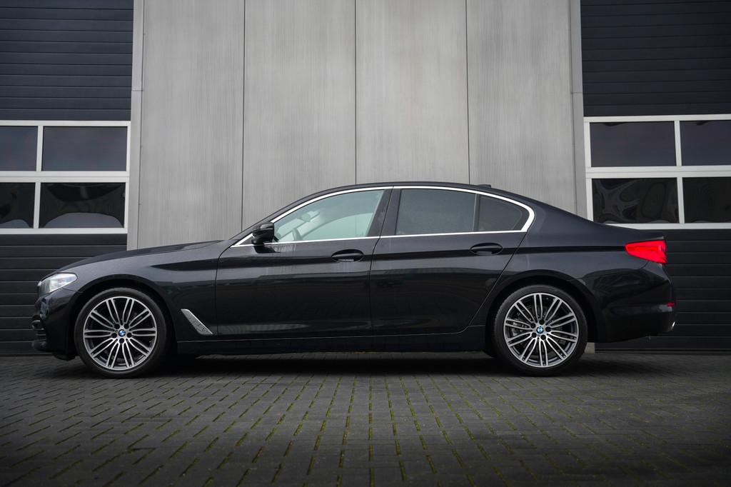 BMW 5 Serie 520d 164 pk Corporate Lease High Executive / BTW, Automaat, Achterwielaandrijving, 4 cilinders, Zwart