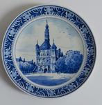 Handgeschilderd Delfts blauw bord, Ophalen of Verzenden