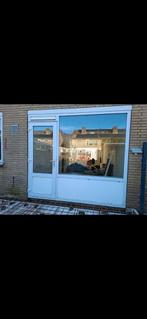 Pui kunststof 250cm hoog 280cm breed, Ophalen of Verzenden, Kunststof, 225 cm of meer, Schuifpui