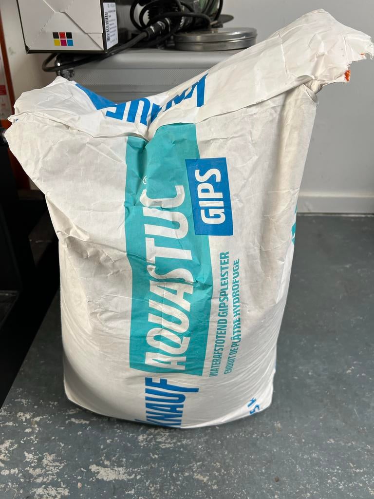 Knauf Aquastuc Gips - Waterafstotend Gipspleister, Ophalen, Zo goed als nieuw