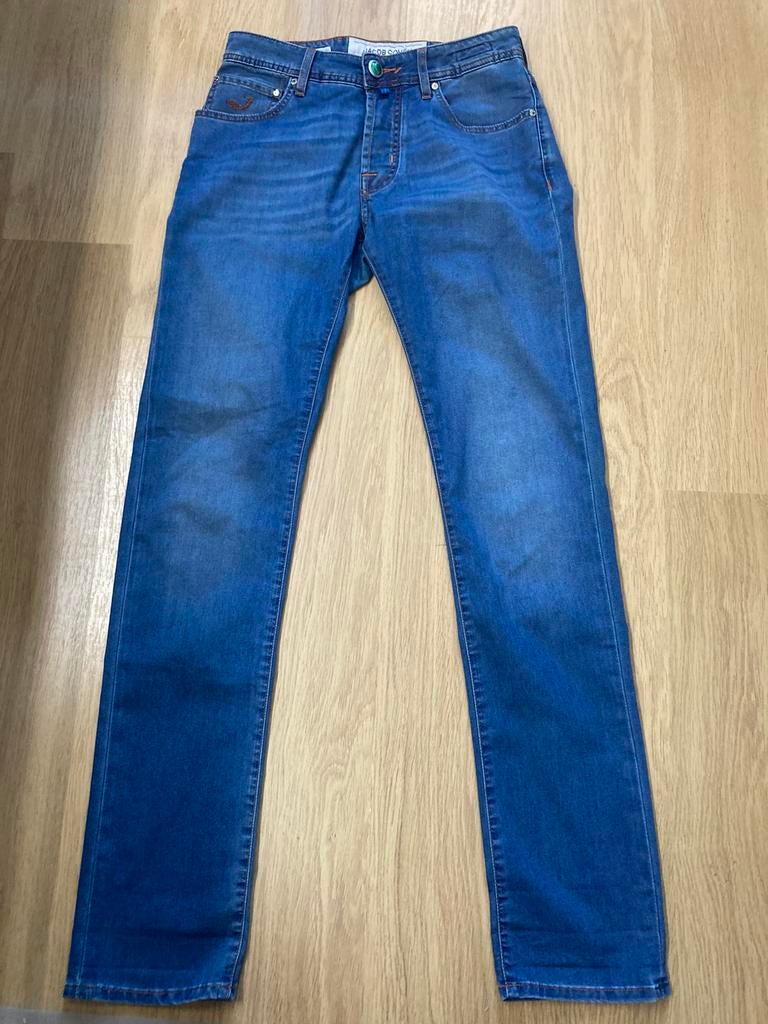 Jacob Cöhen Style J688 (Bard) jeans- 30 - Blauw- Green patch, Kleding | Heren, Spijkerbroeken en Jeans, Blauw, W32 (confectie 46) of kleiner