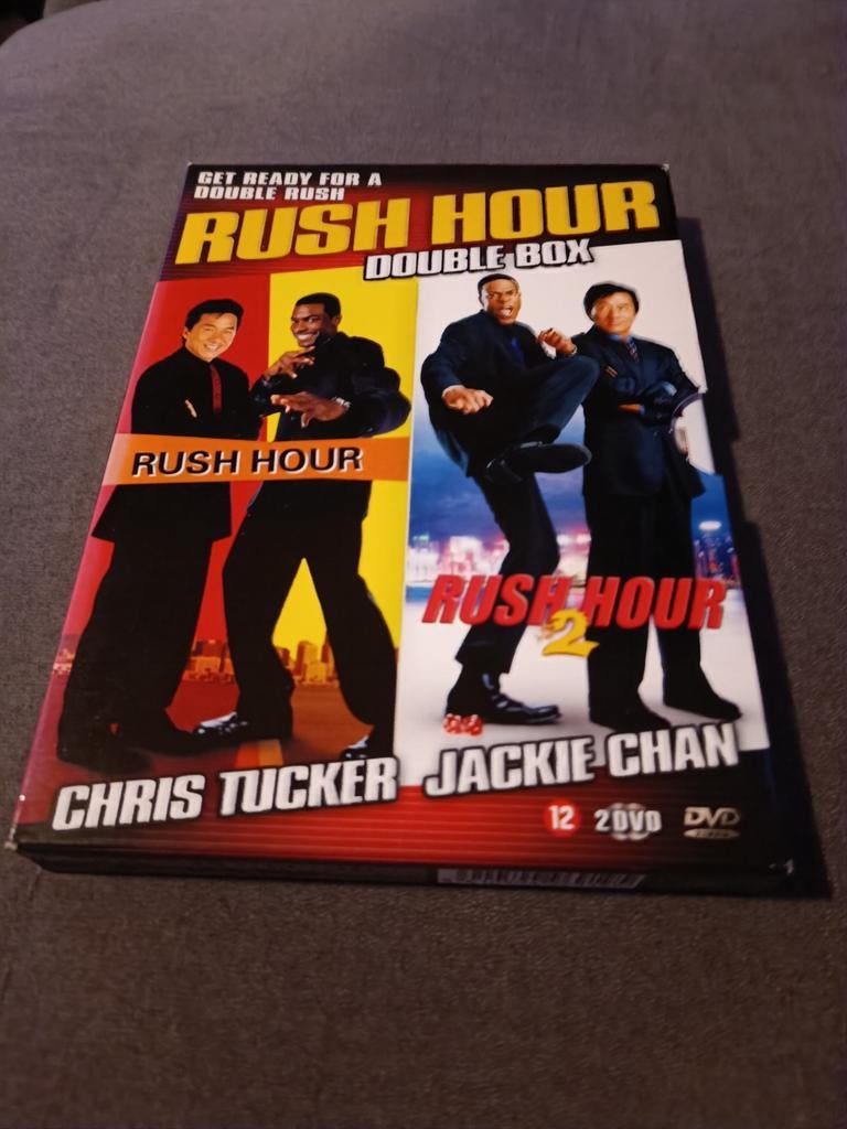 Rush hour 1 & 2 - dvd, Alle leeftijden, Ophalen of Verzenden, Zo goed als nieuw