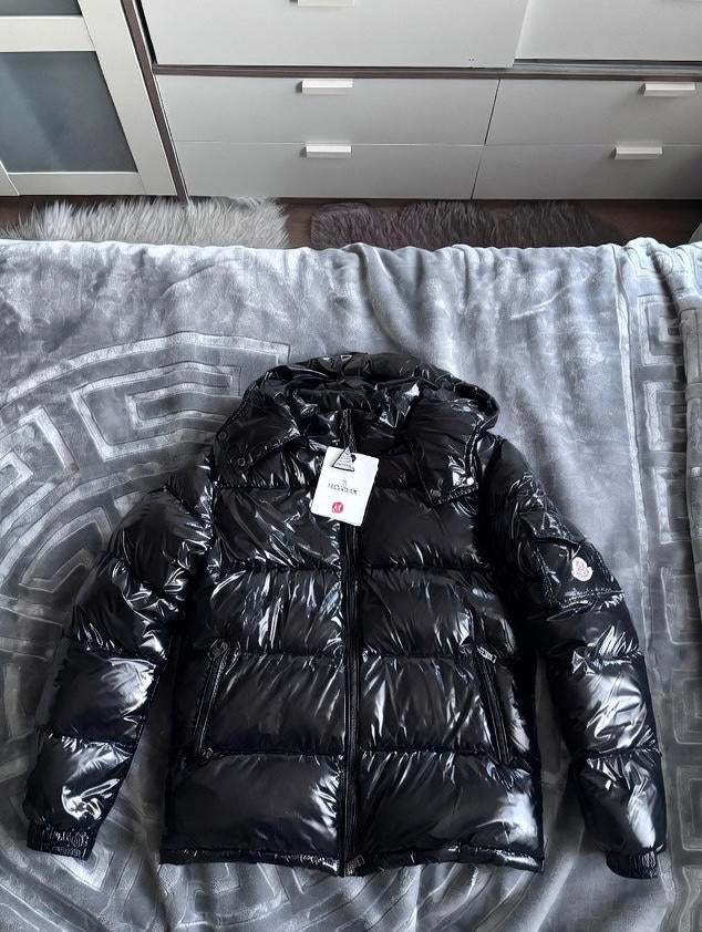 Moncler Maya, Kleding | Heren, Jassen | Winter, Nieuw, Maat 48/50 (M), Zwart, Ophalen of Verzenden