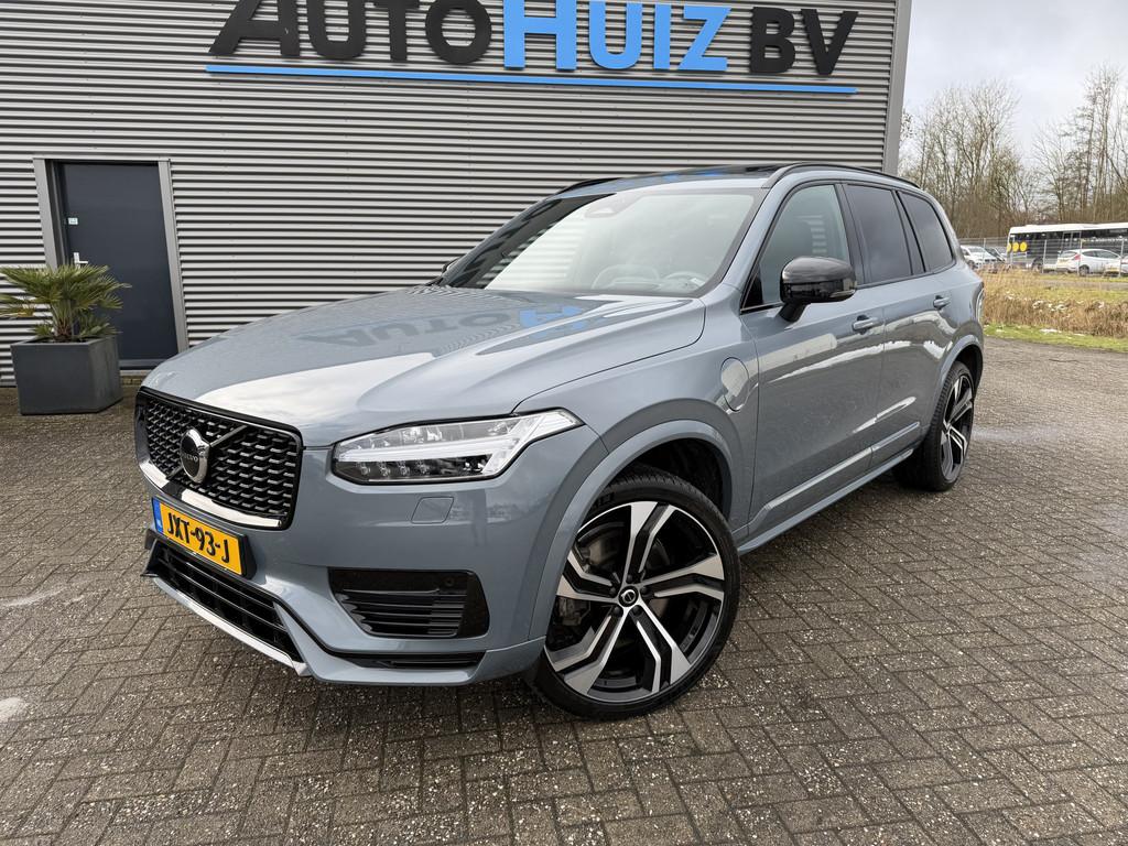 Volvo XC90 2.0 T8 Recharge Long Ranche 70 KM WLTP! AWD Ultim, Gebruikt, Verwarming stoelen achter, 4 cilinders, 7 stoelen