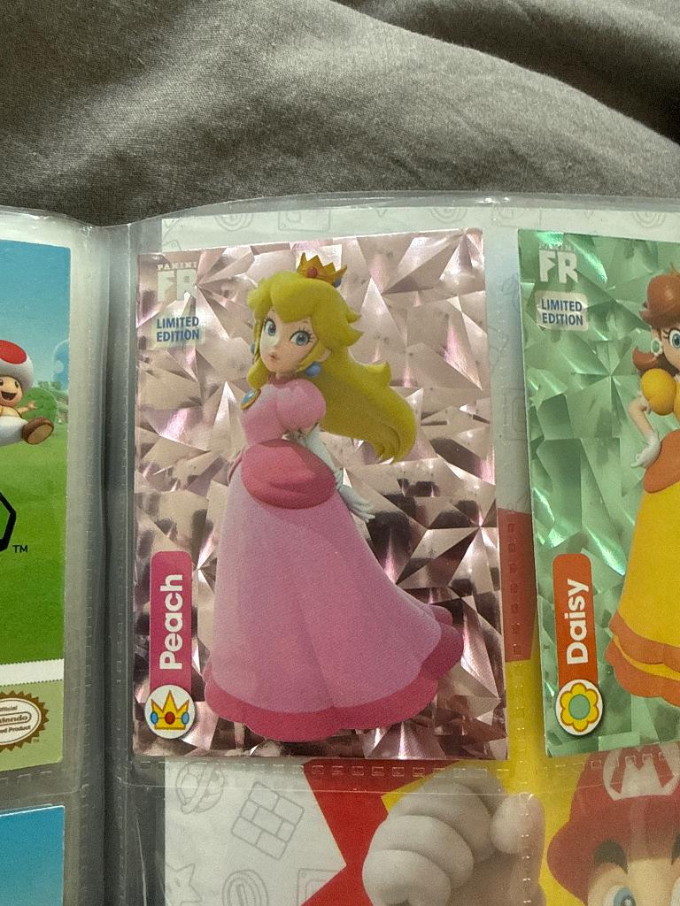 Mario trading cards limited edition, Ophalen, Nieuw, Strip of Tekenfilm