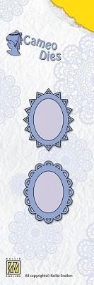 Nellie Snellen - Snijmallen "Cameo", Hobby en Vrije tijd, Kaarten | Zelf maken, Nieuw, Pons of Mal, Overige thema's, Ophalen of Verzenden