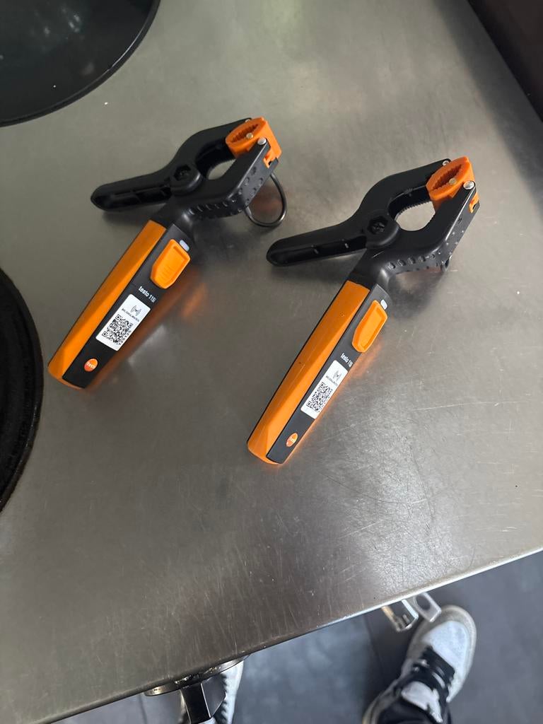 Testo 115i Tangthermometer - Zo goed als nieuw 2 stuks, Doe-het-zelf en Verbouw, Ophalen of Verzenden, Zo goed als nieuw, Temperatuur