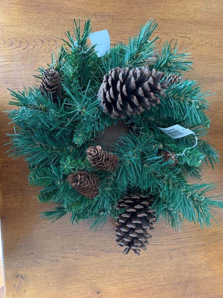 Kerst "Krans" met Grote Dennenappels Nieuw, Diversen, Kerst, Ophalen of Verzenden, Nieuw