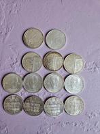 13 Zilveren 10 Gulden Herdenkingsmunten Nederland – Hugo de, Postzegels en Munten, Munten | Nederland, Ophalen of Verzenden