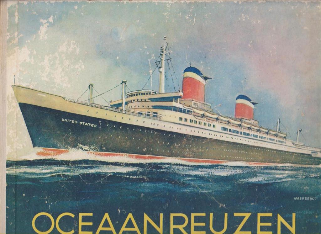 Schepen, Oceaanreuzen, Het zeegat uit, Zeeschepen, Plaatjes, Ophalen of Verzenden, Zo goed als nieuw, Naerebout, Plaatjesalbum