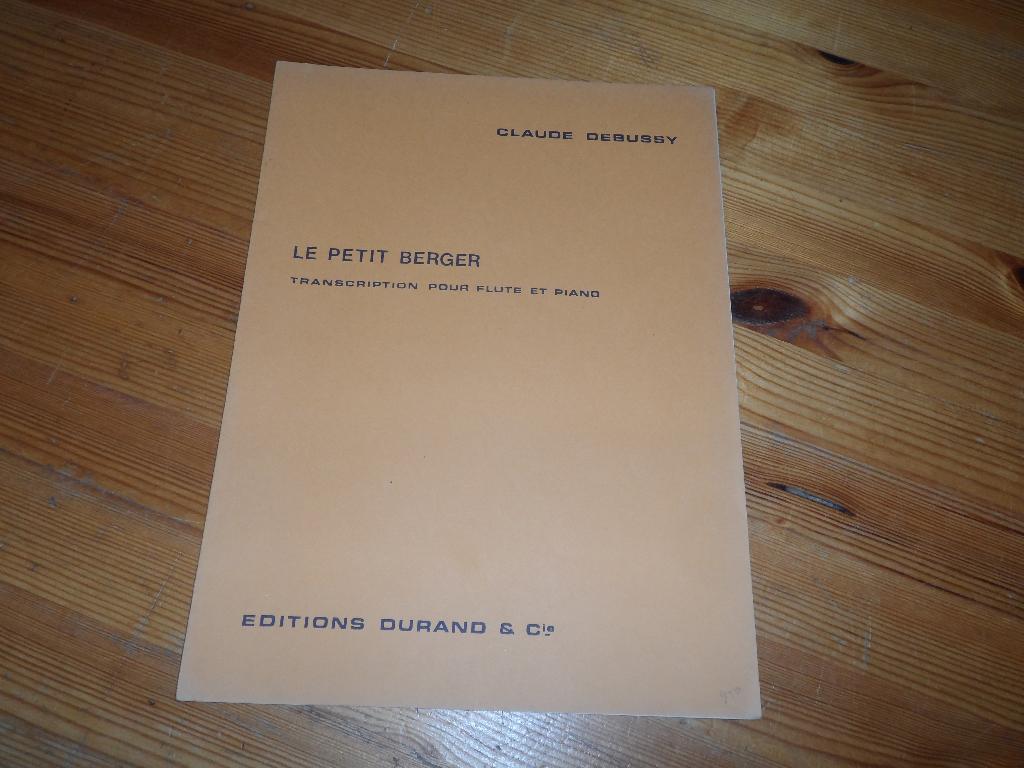 Claude Debussy, Gebruikt, Klassiek, Dwarsfluit of Piccolo, Ophalen of Verzenden