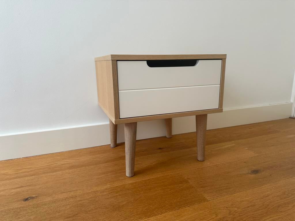 Nachtkastje van Wehkamp - Zo goed als nieuw, Ophalen, Minder dan 45 cm, Zo goed als nieuw, Minder dan 55 cm