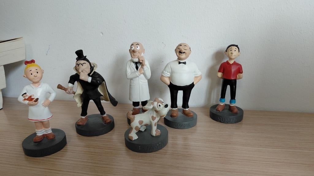 Suske en Wiske figuren, Verzamelen, Stripfiguren, Zo goed als nieuw, Overige typen, Ophalen of Verzenden