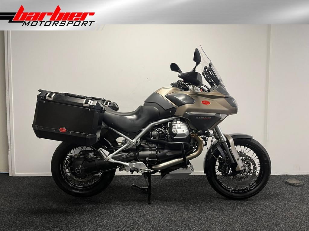 Moto Guzzi STELVIO 1200 NTX ABS (bj 2011), Motoren, 2 cilinders, Motorrijbewijs A, Bedrijf, Onbekend