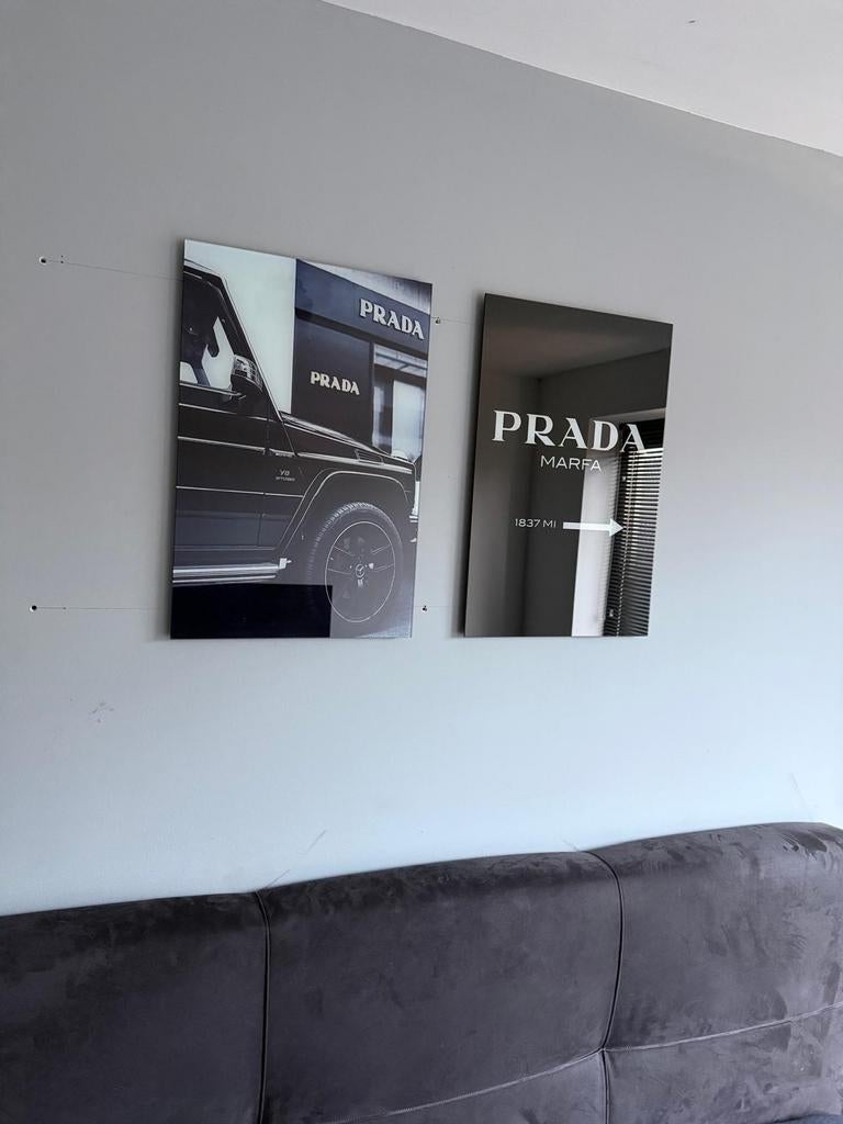 Bundle Prada Noir (Nieuw), Huis en Inrichting, Ophalen, Minder dan 50 cm, Zo goed als nieuw, Minder dan 100 cm