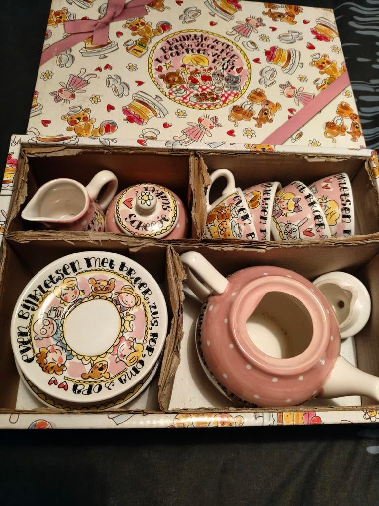 Blond Amsterdam kinderservies, Huis en Inrichting, Keuken | Servies, Gebruikt, Blond Amsterdam, Ophalen of Verzenden, Aardewerk
