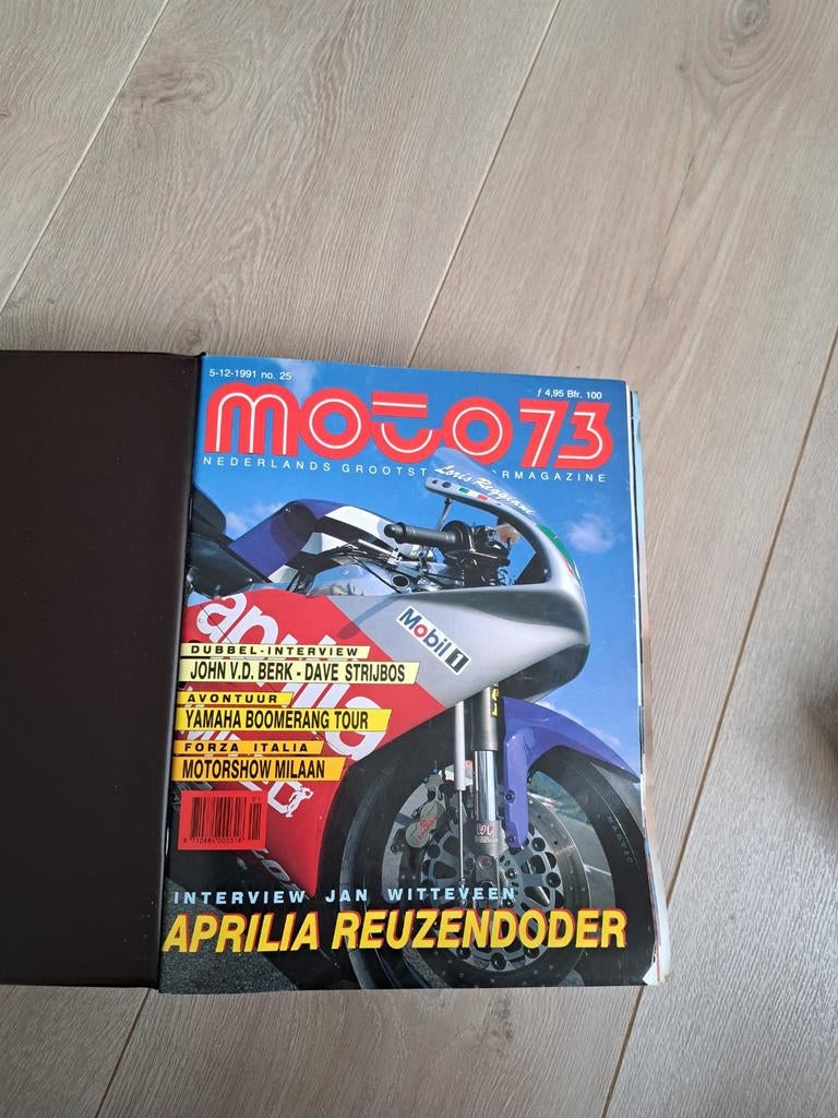 MOTO 73 1991 / 1992 MOTORBLADEN, Ophalen of Verzenden
