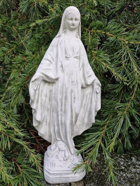 Maria beeld , beton , grafbeeld, Tuin en Terras, Tuinbeelden, Nieuw, Ophalen of Verzenden