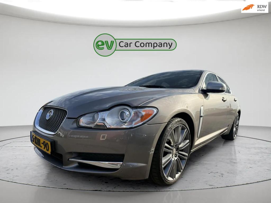Jaguar XF 4.2 V8 Premium Luxury | Schuif-/kanteldak | Memory, Auto's, Jaguar, Achterwielaandrijving, Gebruikt, 8 cilinders, Sedan