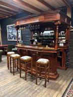 Hemelbar Luifelbar Huisbar Massief Hout, Ophalen, Gebruikt, Info@chesterfieldjunkie.nl, Inclusief barstoelen
