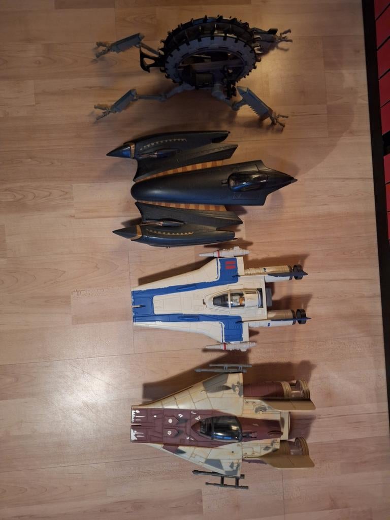 Star Wars voertuigen lotje, Verzamelen, Star Wars, Ophalen of Verzenden, Gebruikt, Actiefiguurtje