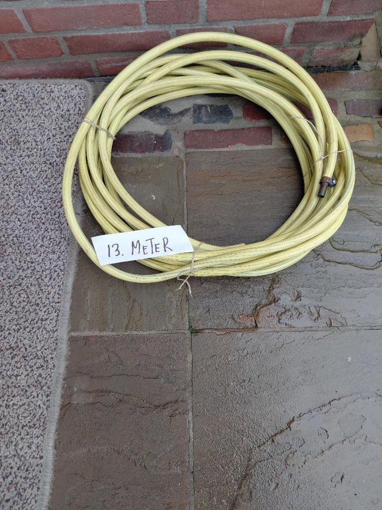 te koop  tuin slangen  zgan en aardappel mand en -vuur korf, Ophalen of Verzenden, Zo goed als nieuw, Tuinslang
