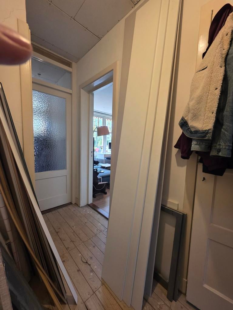 3 Witte Meubelpanelen Gamma 260 x 25 x 18mm, Doe-het-zelf en Verbouw, Platen en Panelen, Ophalen, Nieuw, Overige materialen, Minder dan 20 mm