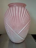 Grote roze Art Deco vaas van Anchor Hocking, Ophalen of Verzenden