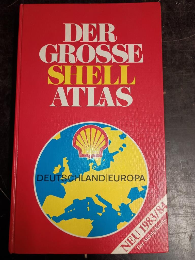 Der Grosse Shell Atlas 1983/84 - Duitsland & Europa, Overige atlassen, Duitsland, 1800 tot 2000, Ophalen